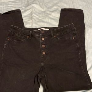 High rise skinny size 14 jeans